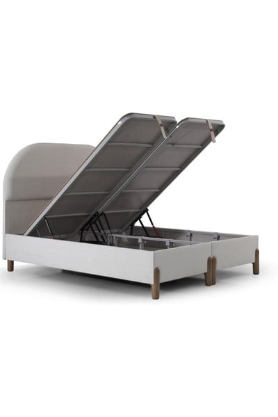 Cennet Yatak Bohem Plus Çift Kişilik Sandıklı Baza ve Başlık 2’li Set Şık Tasarım