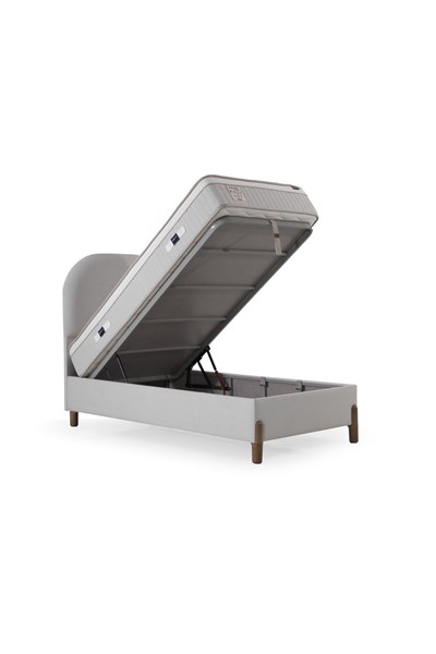 Cennet Yatak Bohem Plus Tek Kişilik Uyku Seti – Pocket Yaylı Yatak, Sandıklı Baza, Başlık 3 lü Set