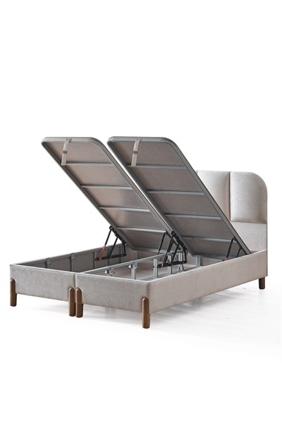 Cennet Yatak Bohem Prime Çift Kişilik Sandıklı Baza ve Başlık 2’li Set Şık Tasarım