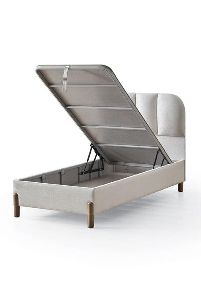 Cennet Yatak Bohem Prime Tek Kişilik Sandıklı Baza ve Başlık Takımı 2’li Set