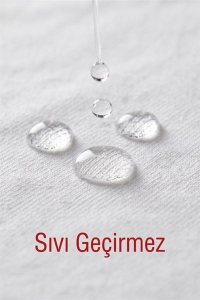 Cennet Yatak CottonSafe Tek Kişilik Sıvı Geçirmez Alez Full Kenar Lastikli Pamuk Yüzey Terletmez