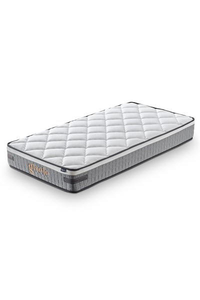 Cennet Yatak Gisele Modeli Tek Kişilik Antibakteriyel Pedli Yatak Full Ortopedik Paket Yaylı Yatak