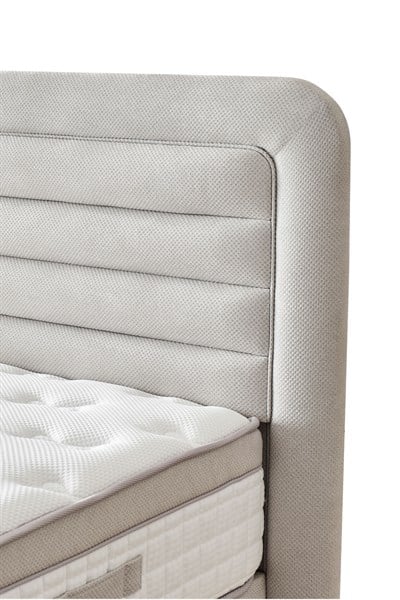 Cennet Yatak Janett Model Çift Kişilik Baza ve Başlık Seti Minimalist Tasarım, Maksimum Fonksiyon