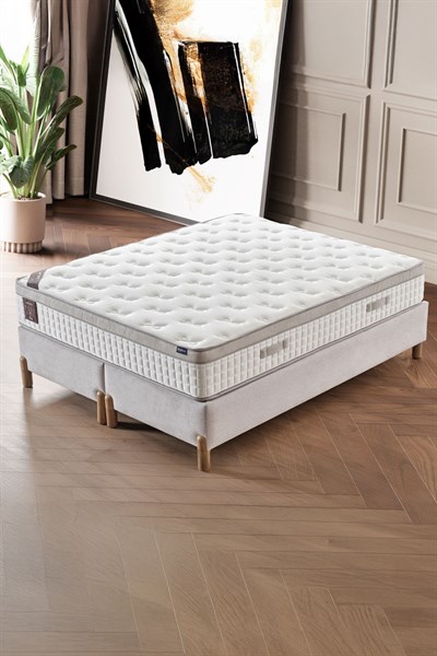 Cennet Yatak Janett Modeli Çift Kişilik Ortopedik Yatak Destekleyici Konfor ve Şık Görünüm