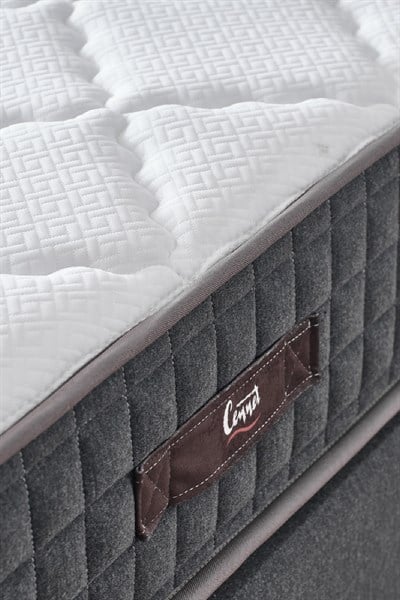 Cennet Yatak Menekşe Modeli Tek Kişilik Paket Yaylı Yatak Antibakteriyel ve Full Ortopedik Sistem