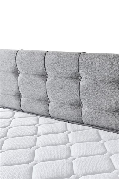 Cennet Yatak Mimoza Çift Kişilik Sandıklı Baza ve Başlık Takımı 2li Set