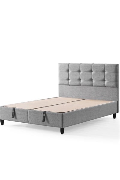 Cennet Yatak Mimoza Çift Kişilik Sandıklı Baza ve Başlık Takımı 2li Set