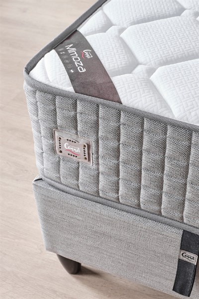 Cennet Yatak Mimoza Modeli Çift Kişilik Paket Yaylı Yatak Full Ortopedik ve Antibakteriyel Özellikli