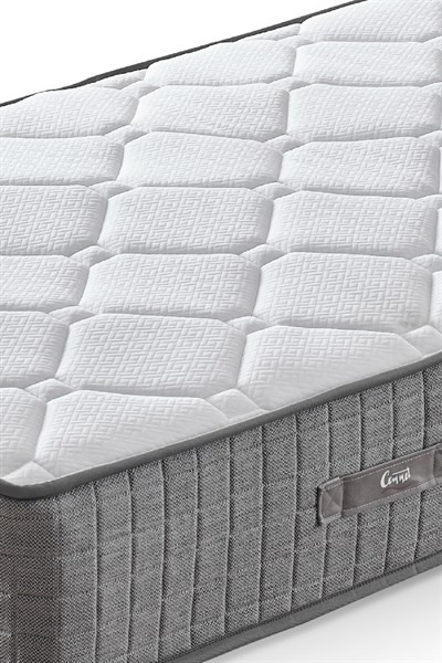 Cennet Yatak Mimoza Tek Kişilik Full Ortopedik Antibakteriyel Paket Yaylı Yatak