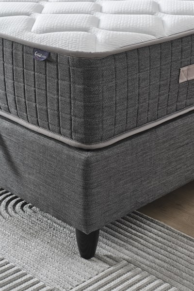 Cennet Yatak Mimoza Tek Kişilik Full Ortopedik Antibakteriyel Paket Yaylı Yatak