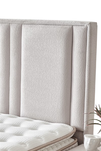 Cennet Yatak Oslo Soft Touch 3’lü Yatak Seti – Yüksek Konfor Pedli Yatak, Fonksiyonel Baza ve Modern Başlık