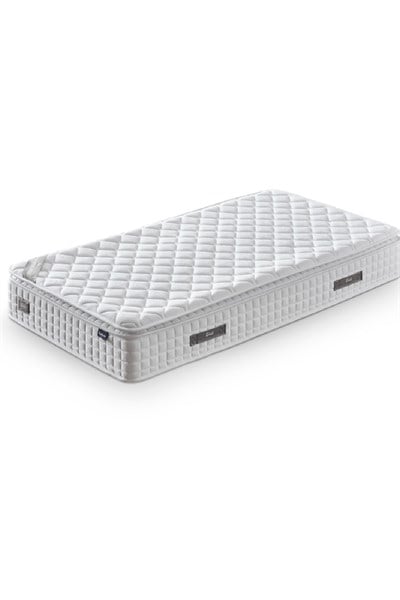 Cennet Yatak Zambak Modeli Tek Kişilik Antibakteriyel Pedli Yatak Full Ortopedik Paket Yaylı Yatak