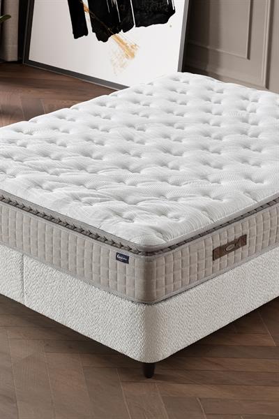 Dora 3’lü Yatak Seti – Ortopedik Yatak, Sandıklı Baza, Ledli Başlık