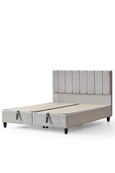 Manolya Çift Kişilik Full Ortopedik Antibakteriyel Yatak + Sandıklı Baza + Başlık  3 lü Set