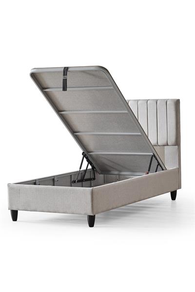 Manolya Tek Kişilik Sandıklı Baza ve Başlık Takımı 2’li Set