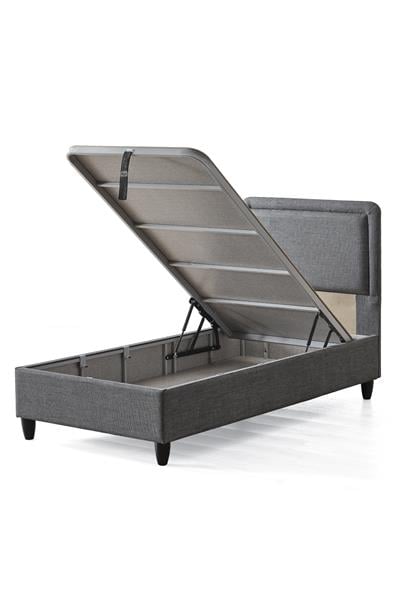 Melisa Tek Kişilik Sandıklı ve Pratik Baza Başlık 2’li Set