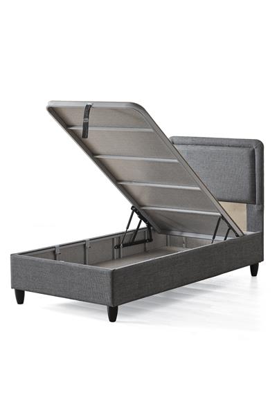 Melisa Tek Kişilik Sandıklı ve Pratik Baza Başlık 2’li Set