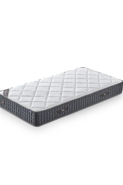 Menekşe Modeli Tek Kişilik Antibakteriyel Full Ortopedik Yatak, Baza ve Başlık 3 lü Set