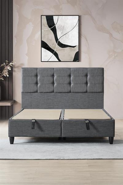 Mimoza Çift Kişilik Sandıklı Baza ve Başlık Takımı 2’li Set