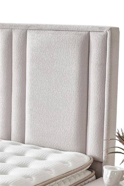 Oslo Soft Touch 3’lü Yatak Seti – Yüksek Konfor Pedli Yatak, Fonksiyonel Baza ve Modern Başlık