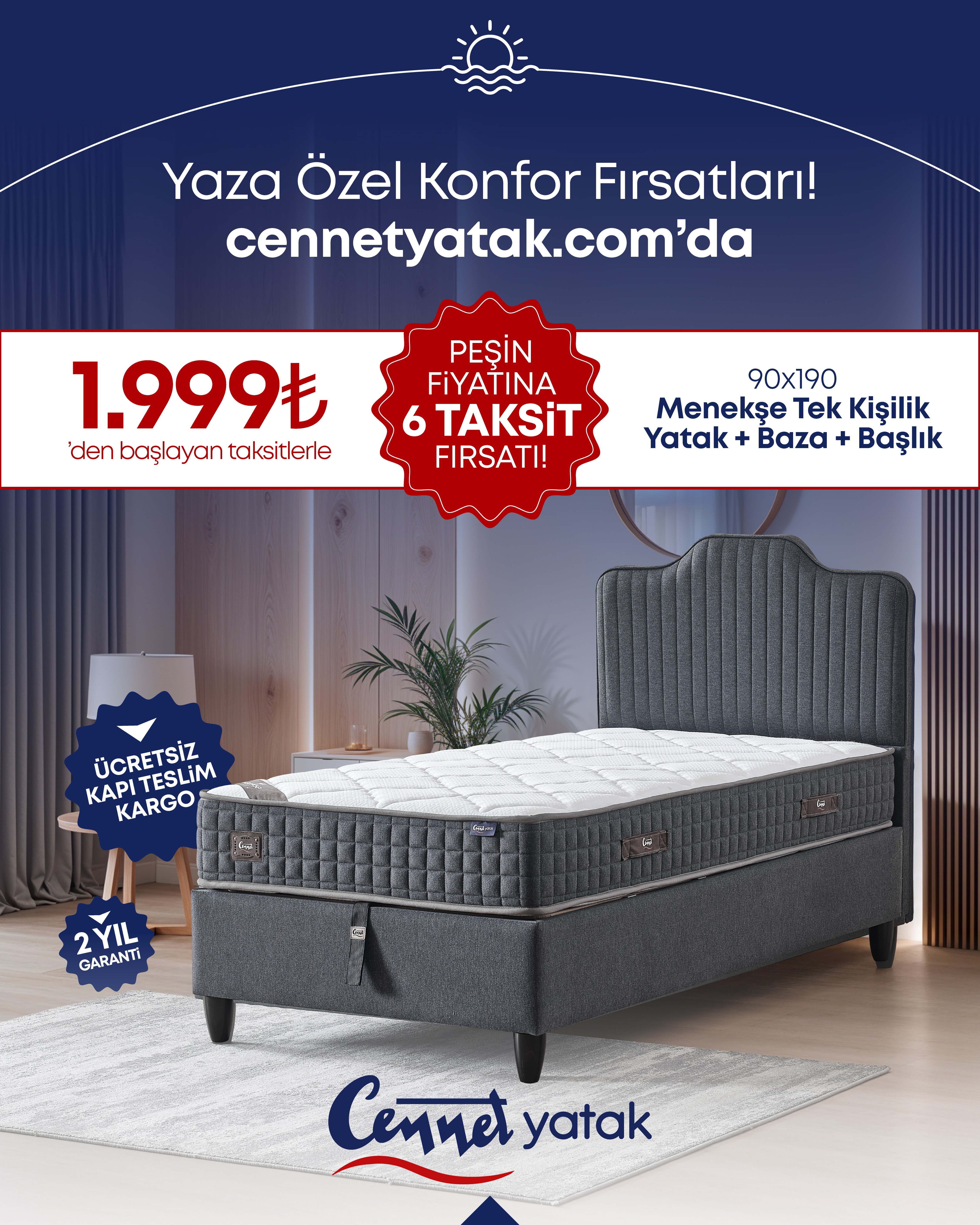 ₺1.999,00 `den başlayan taksitlerle