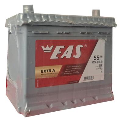 12V 55 AH KARE OTOMOBİL VE HAFİF TİCARİ KONVANSİYONEL EXTR A