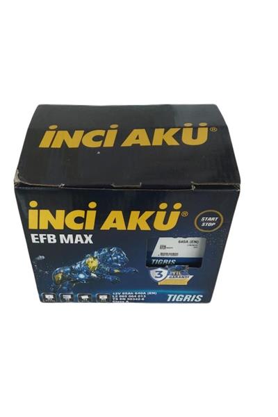 İNCİ 12V 65 AH EFB (ALÇAK) OTOMOBİL VE HAFİF TİCARİ START-STOP EFB PANTERA 2025 Üretim
