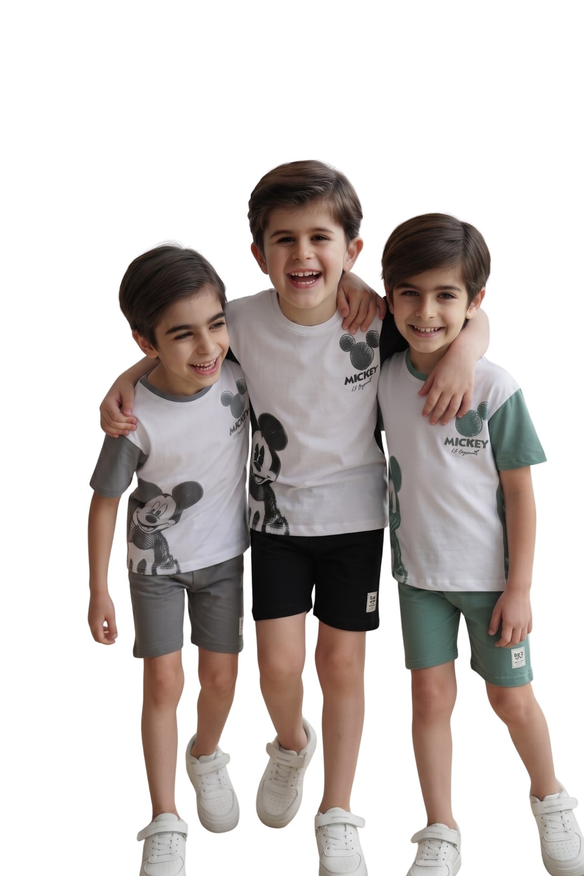 ERKEK TAKIM 3 LÜ SET BASKILI Çocuk TAKIM 3 AL 2 ÖDE   