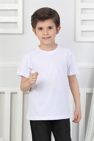 Düz Erkek Çocuk Tişört