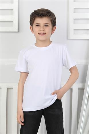 Düz Erkek Çocuk Tişört