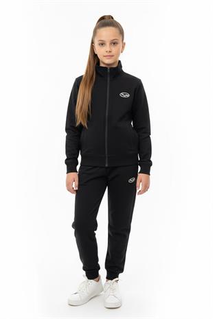 Fermuarlı Cepli Çocuk Unisex Eşofman Takımı