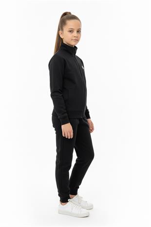 Fermuarlı Cepli Çocuk Unisex Eşofman Takımı