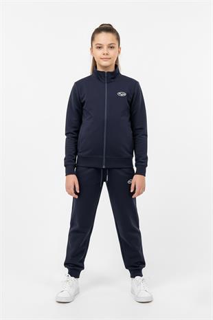 Fermuarlı Cepli Çocuk Unisex Eşofman Takımı