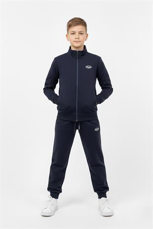 Fermuarlı Cepli Çocuk Unisex Eşofman Takımı