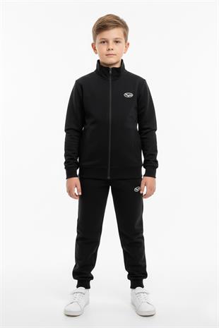 Fermuarlı Cepli Çocuk Unisex Eşofman Takımı