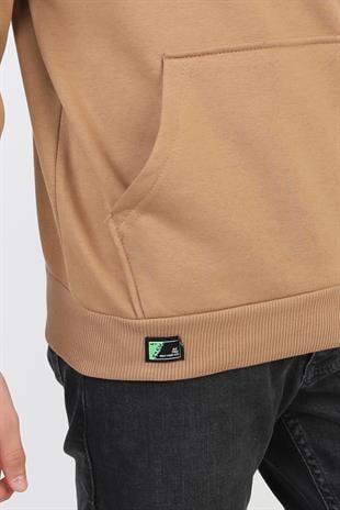 Kanguru Cepli Bisiklet Yaka Erkek Çocuk Sweatshirt