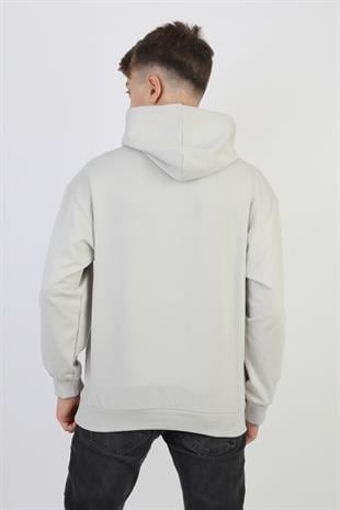 Kapüşonlu Kanguru Cepli 2 İplik Mevsimlik Erkek Çocuk Sweatshirt