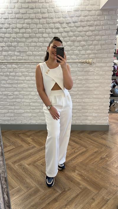CROP YELEKLİ TAKIM