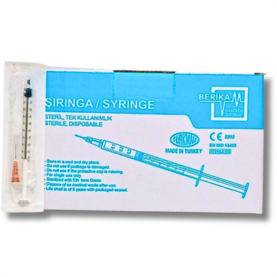 1 ML Süper İnsülin Sarı Uç Berika