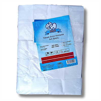 5*5 Cm  4 Kat  (Non Wowen) 500lü