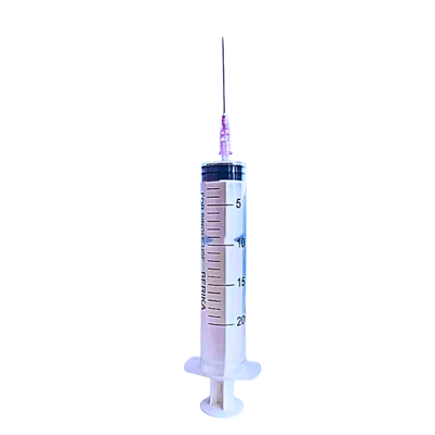 Berika 20 ML Pembe Uzun Enjektör