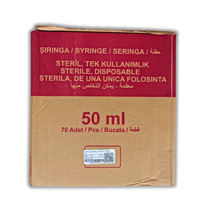 Berika 50 ML 3p İğnelı Enjektör