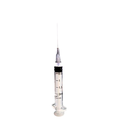 İnmed 2 ML  Siyah Uç  3p Enjektör