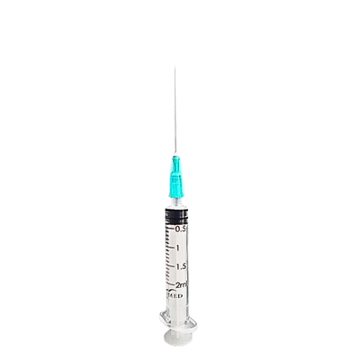 İnmed 2 ML Yeşil Uzun Uç  3p Enjektör