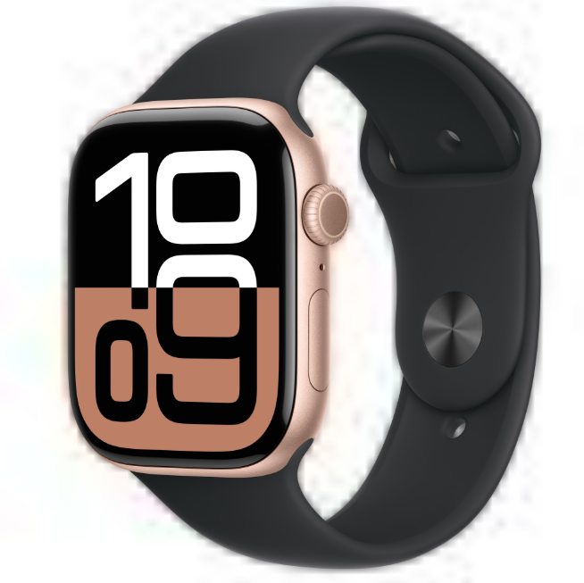 Kıbrıs Apple Apple Watch 10 46 mm GPS  M/L (Jet  Black)