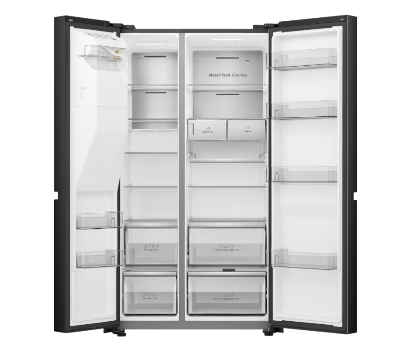 Kıbrıs Hisense Hisense RQ760N4SBFE Buzdolabı - Siyah
