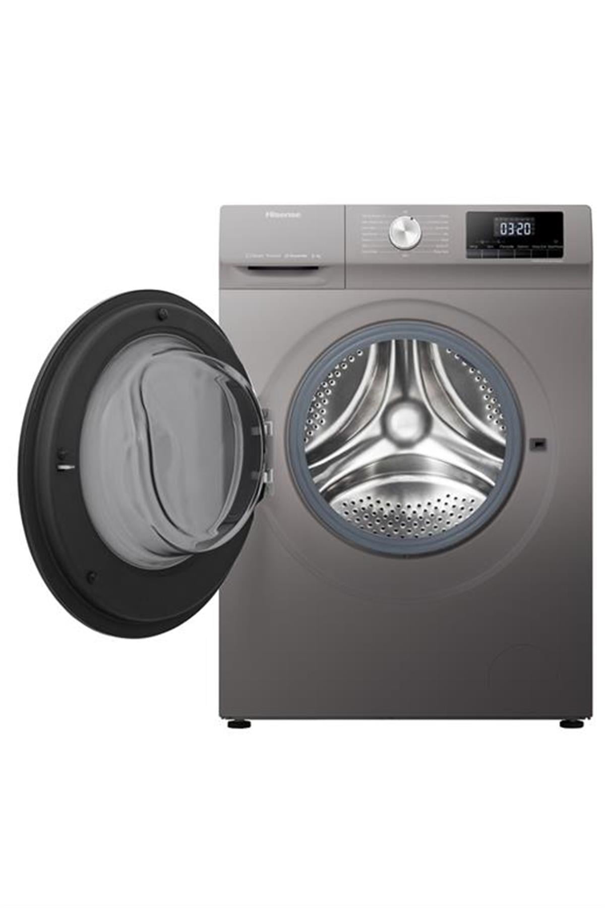 Kıbrıs Hisense Hisense WFQA9014EVJMT Çamaşır Makinesi - Inox