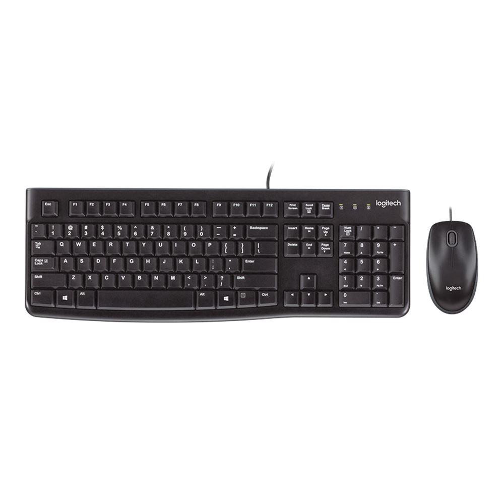 Kıbrıs Logitech LOGITECH MK120 MOUSE KLAVYE SET KABLOLU