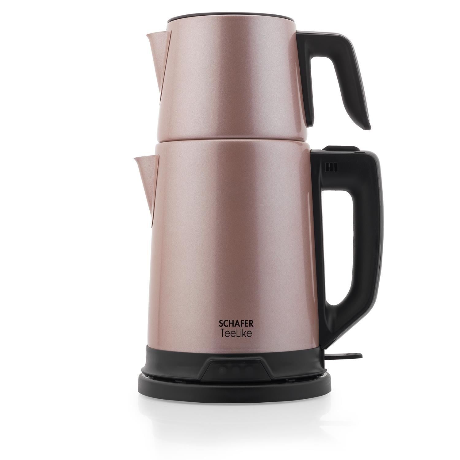 Kıbrıs Schafer SCHAFER TeeLike 25001-ROS01 Elektrikli Çay Makinesi-Rosegold