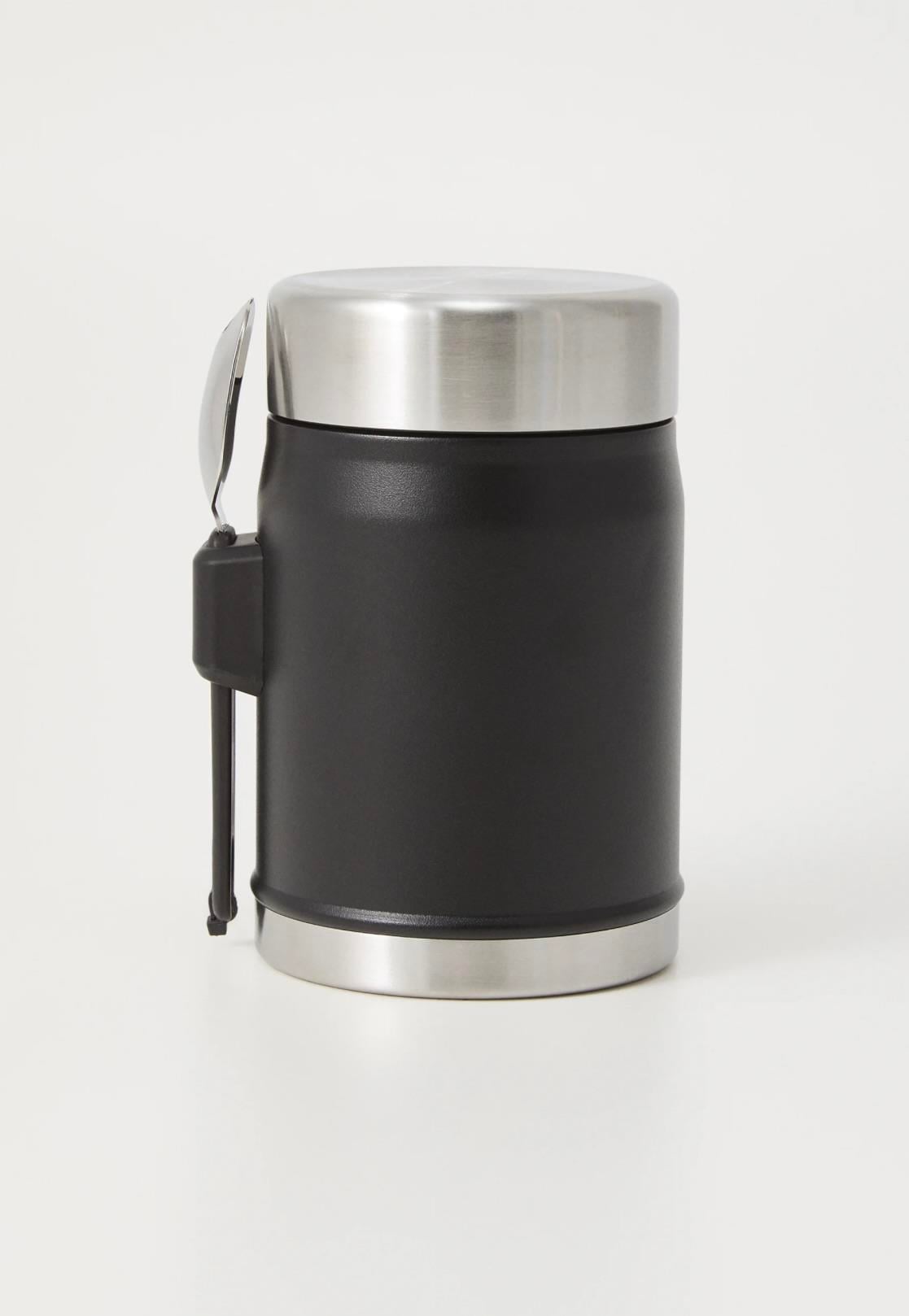 Kıbrıs Stanley Stanley 10-09382-005 The Legendary Food Jar + Spork 0.4L / 14oz - Matte Black Pebble 